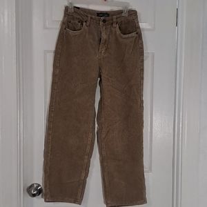 Corduroy women pants